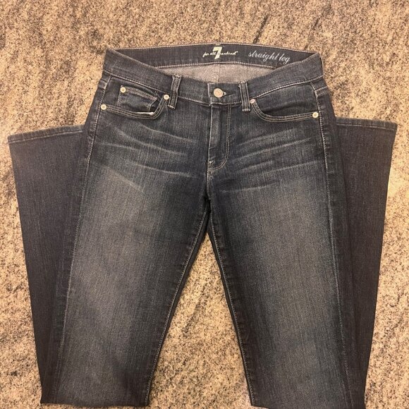 7 For All Mankind Jeans | Straight Leg | Size 27 - Picture 2 of 5
